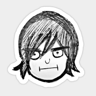 Grumpy Emme Sticker